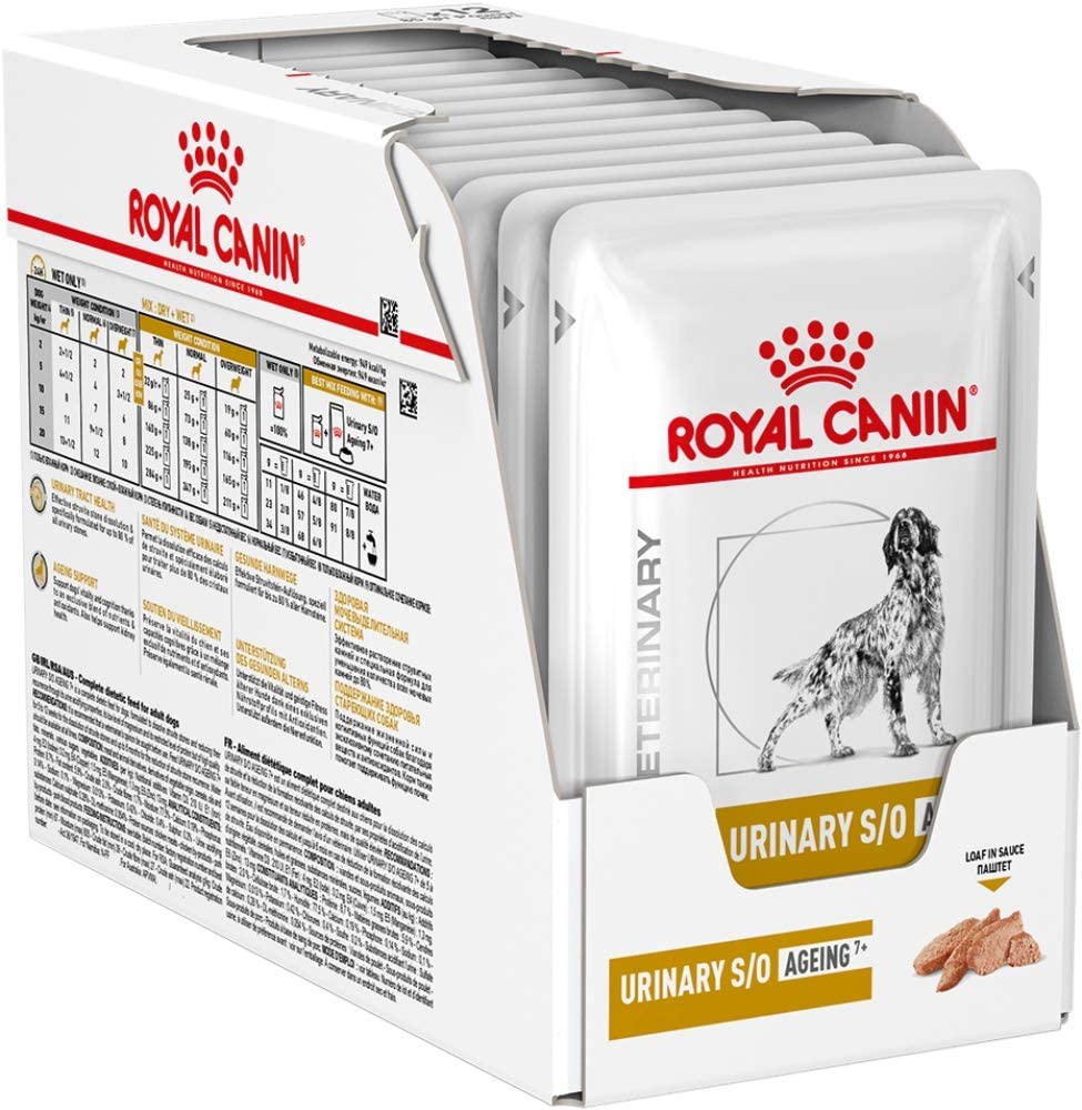  Royal Vet Canine Urinary S/O Ageing +7 12X85Gr 1020 g 