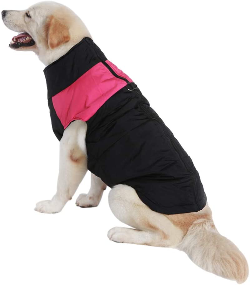  SALOVES Ropa para Mascotas Perros Invierno Chaleco Caliente Abrigo Chaqueta Traje para Mascotas Gato Perro Cachorro Ropa Algodón Suave Aprueba de Agua Navidad Talla 3XL-7XL 