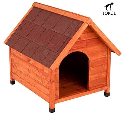  Spike Premium Torúl Caseta de Madera Classic para Mascotas Perros (M) 