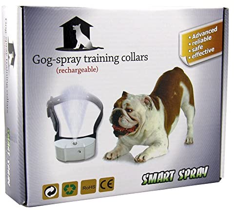  Spray Automático Anti Ladrido para Entrenar a Perros, Seguro para Perros y Humanos, Recargable 