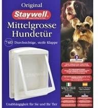  Staywell Perros Puerta Gatos Puerta/EN BLANCO, para Medianas Perros & Gatos Perros Tapa gato Tapa 