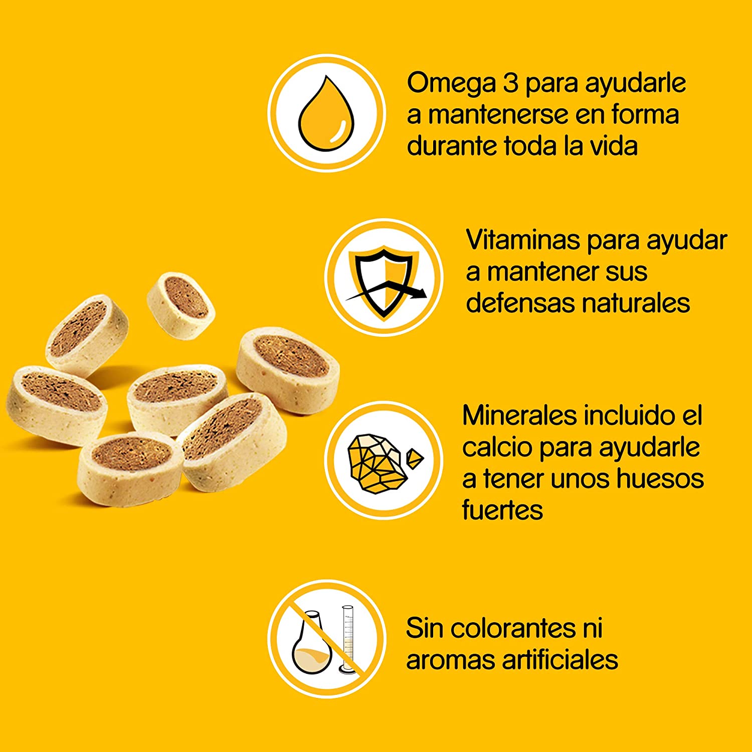  Tasty Bites Cheesy carne y queso de 140g para educar | [Pack de 6] 