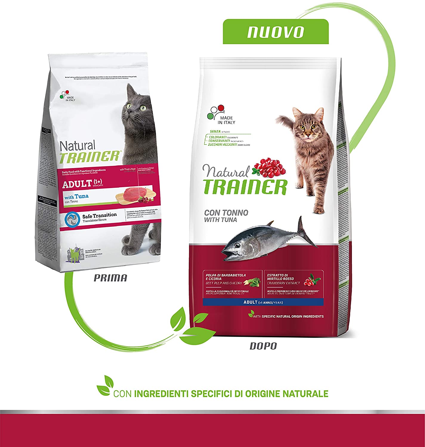  Trainer Natural Adult Gato, Tonno - 3 kg 