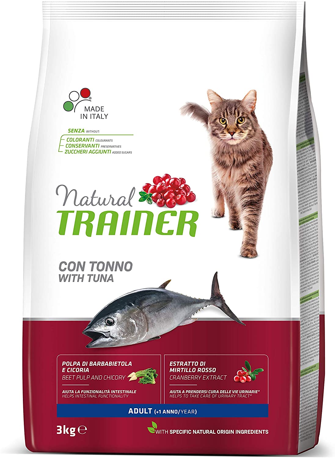  Trainer Natural Adult Gato, Tonno - 3 kg 