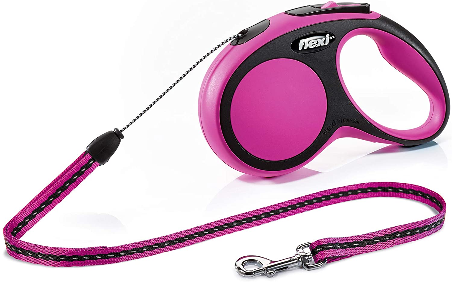  Trixie Correa Cord Flexi New Comfort, Cuerda Enrollable, S: 8 M, Rosa 