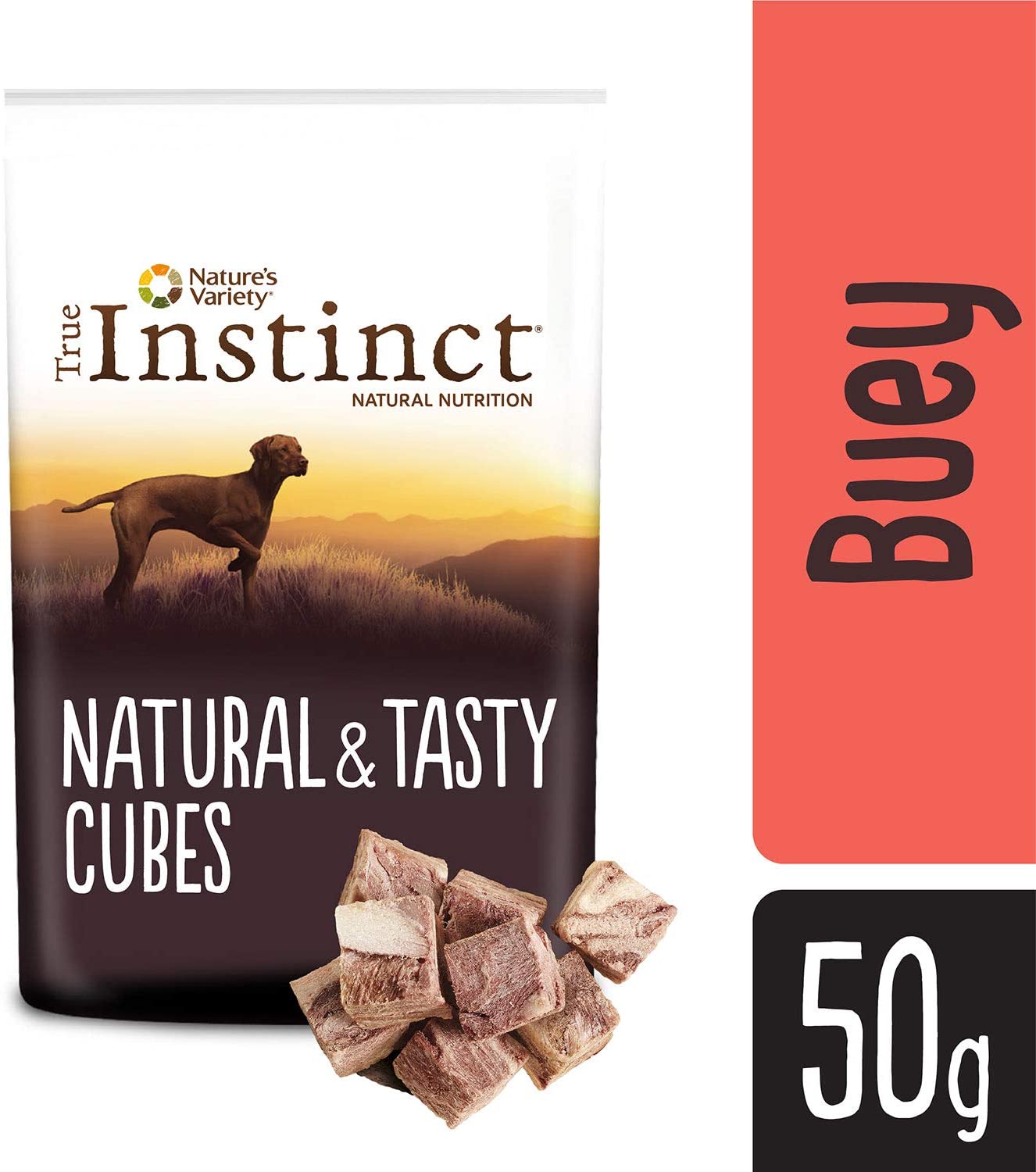  True Instinct Beef Cubes - 6 X 50G 300 g 