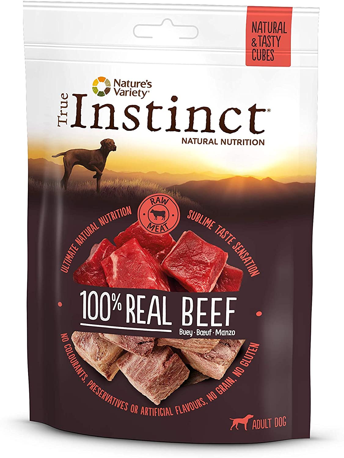  True Instinct Beef Cubes - 6 X 50G 300 g 