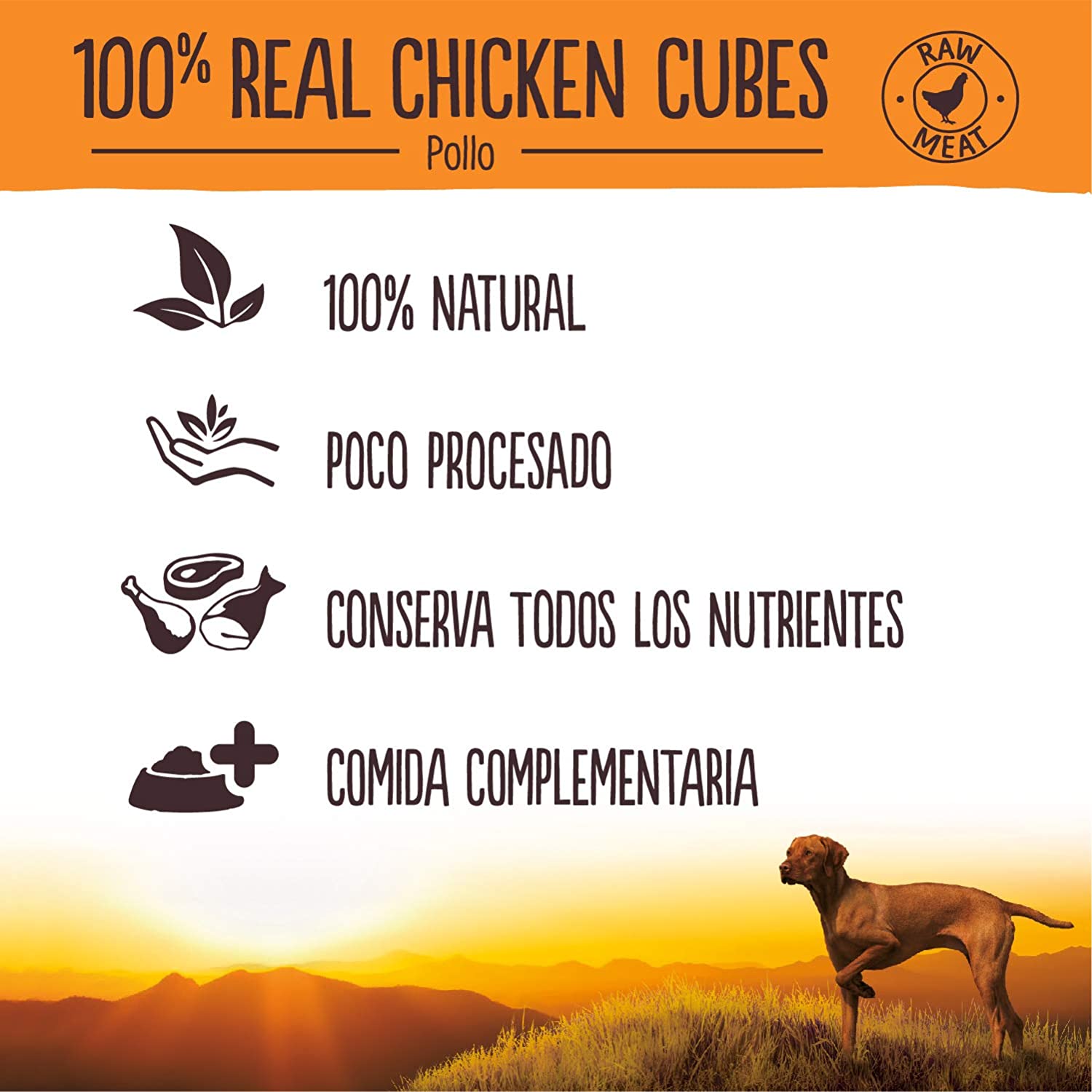  True Instinct Chicken Cubes - 6 X 50G 300 g 