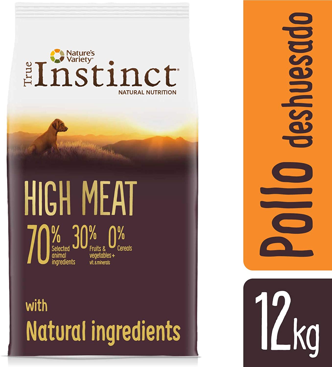  True Instinct High Meat Junior Medium/Maxi - Pienso para Cachorros con Pollo Deshuesado 12000g 