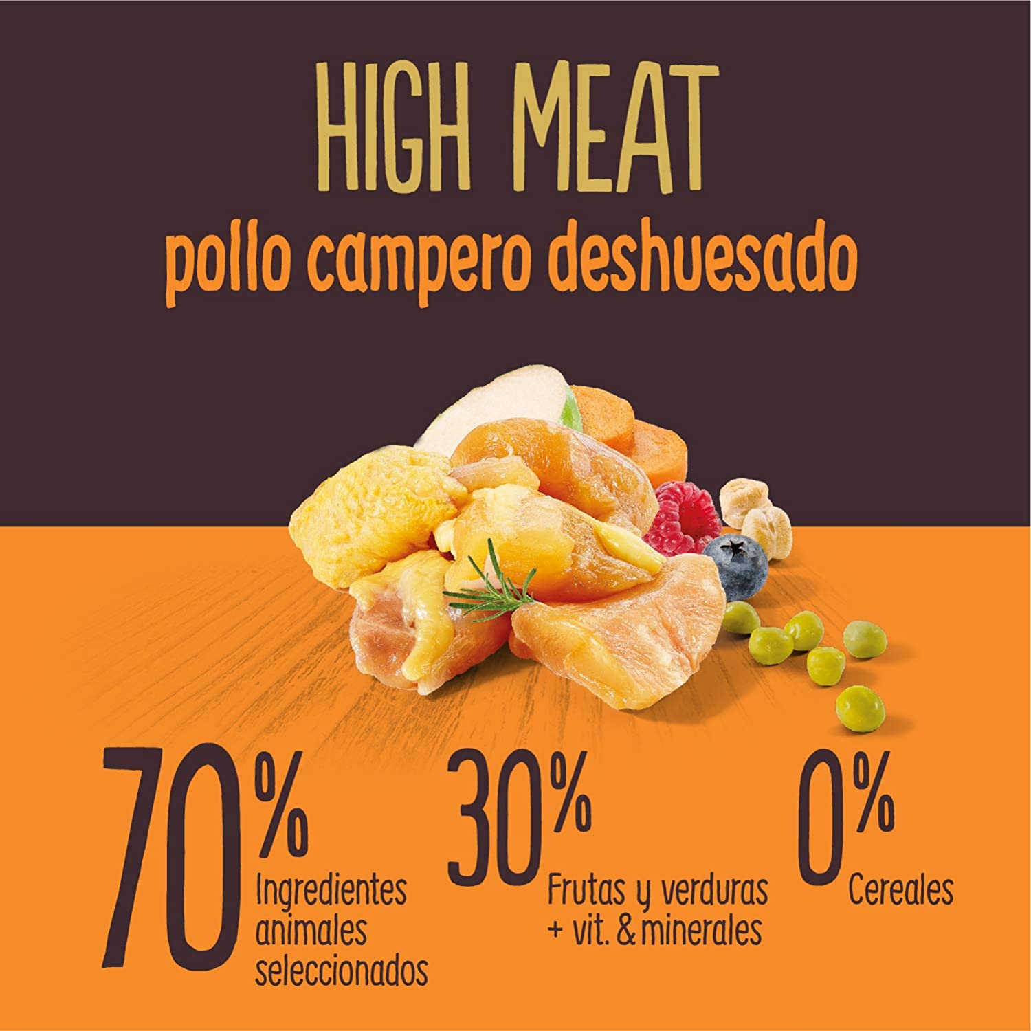  True Instinct High Meat Junior Medium/Maxi - Pienso para Cachorros con Pollo Deshuesado 12000g 