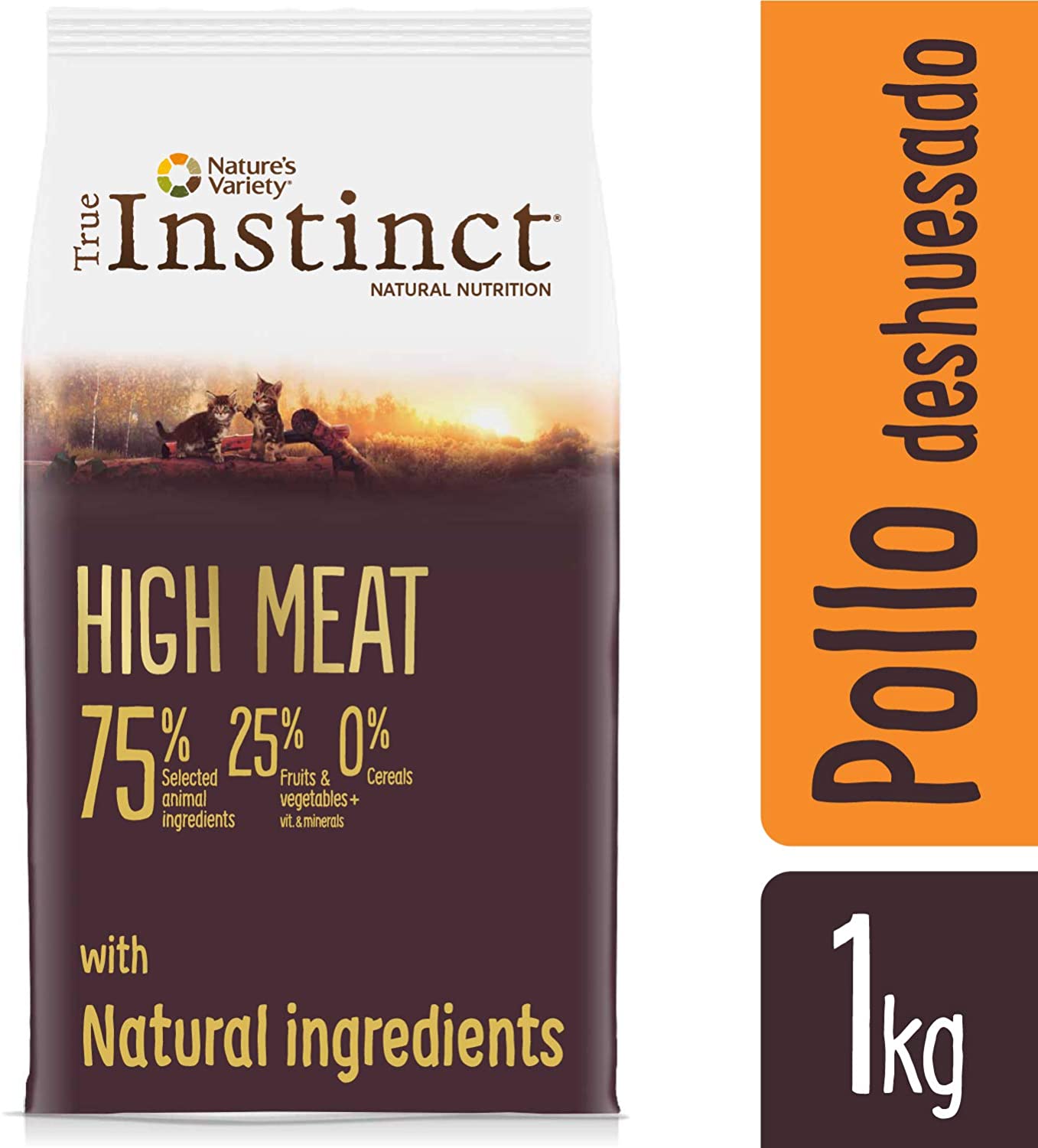  True Instinct High Meat Kitten - Pienso para gatitos con pollo deshuesado 1000 g 