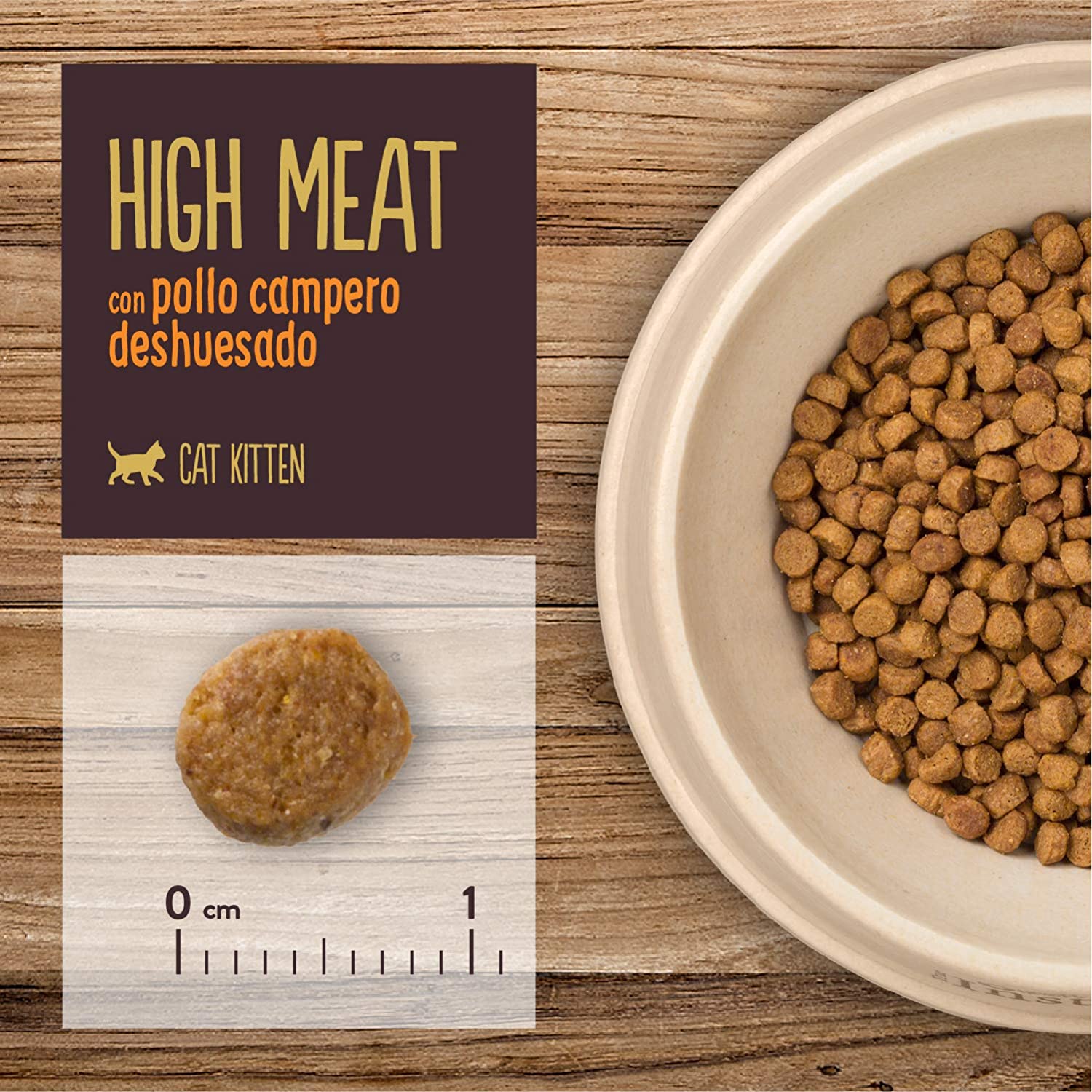  True Instinct High Meat Kitten - Pienso para gatitos con pollo deshuesado 1000 g 