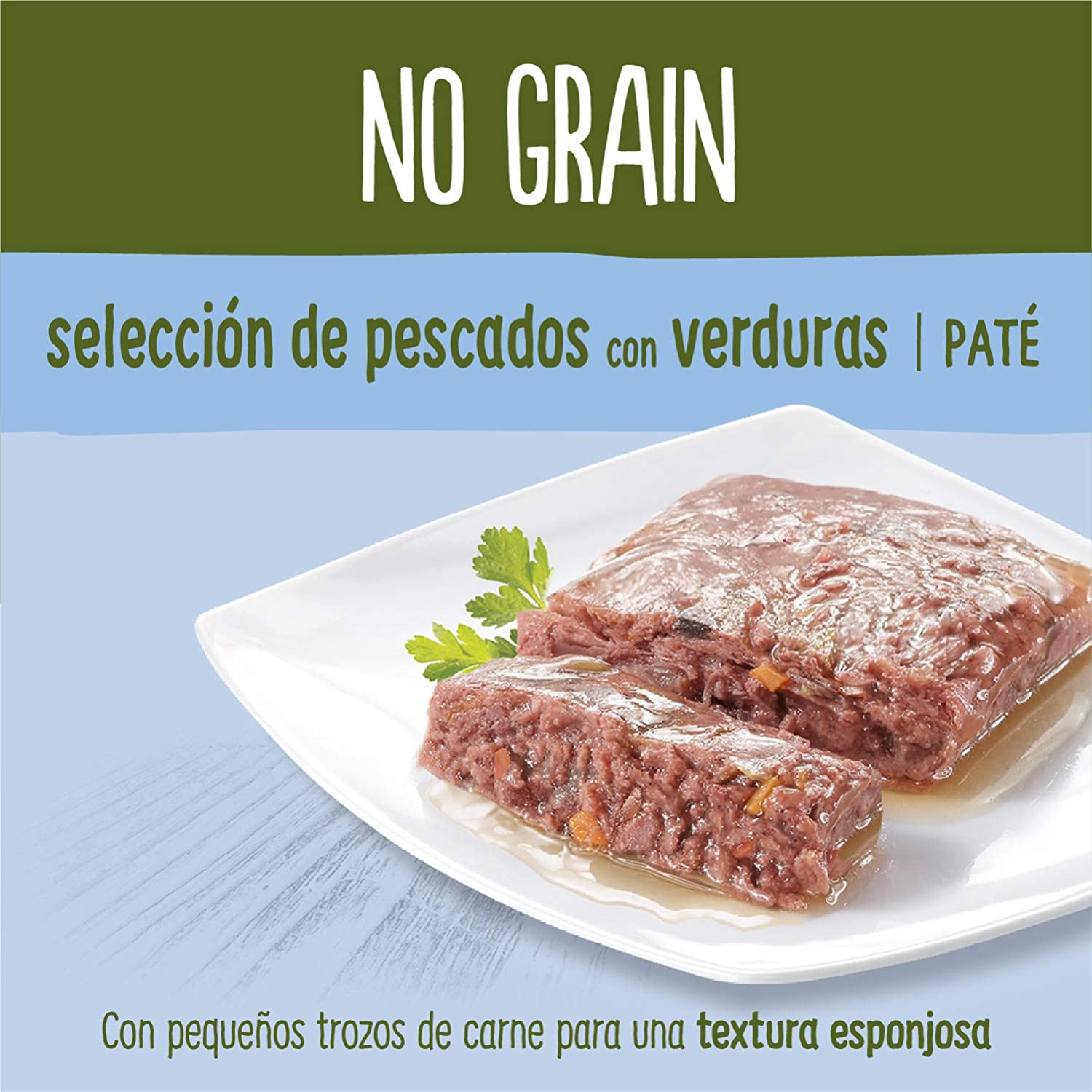  True Instinct No Grain Paté de Selección de Pescado para Gatos 70 gr - Pack de 8 