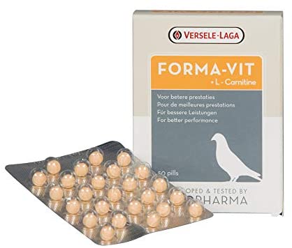  Versele-laga Oropharma Forma-Vit 100 Pastillas (multivitamínico + L-carnitina) 