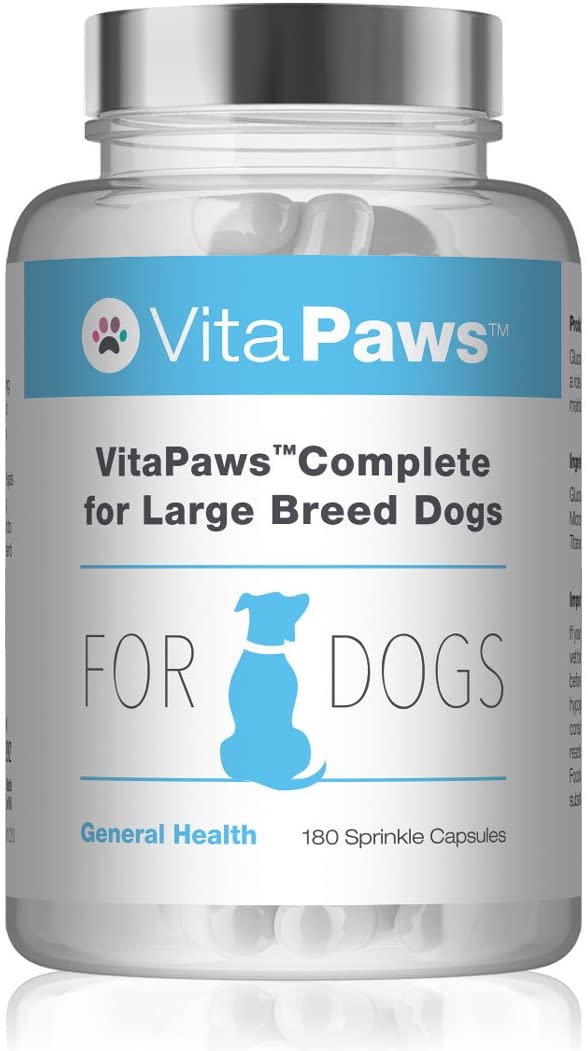  VitaPaws™ Fórmula Completa para Perros Grandes - 180 Cápsulas - VitaPaws 