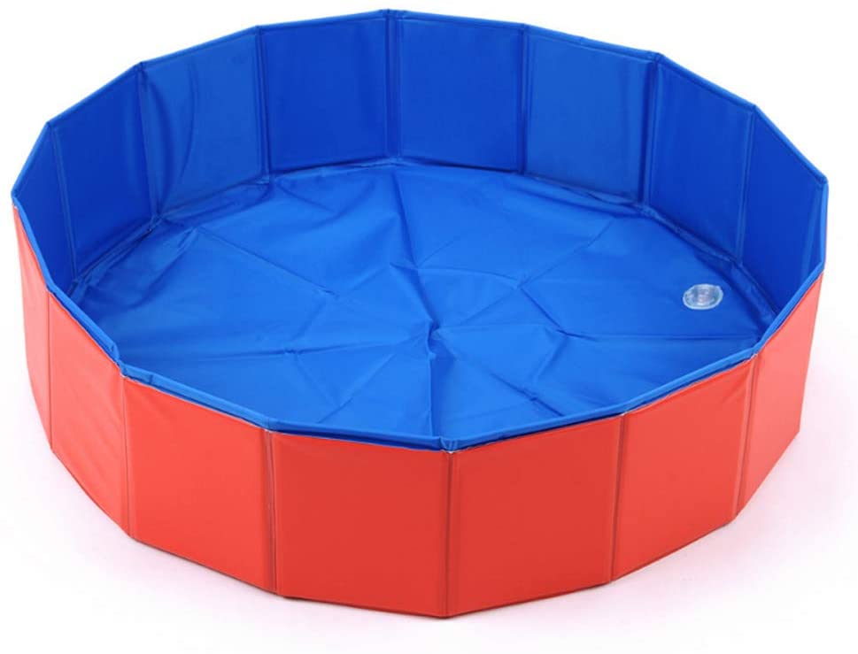  YQQY BañEra Plegable Grande De La Piscina del Animal DoméStico del Perro Piscina Infantil Plegado RáPido FáCil De Limpiar 