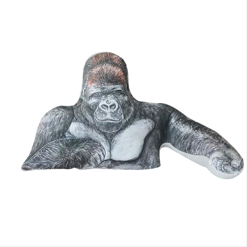  Yzhome Boyfriend Pillow Plush Toy King Kong Gorilla 90 Cm, La Almohada para Dormir En La Cama Está Llena De Seguridad para Dar Regalos De Cumpleaños Femeninos 