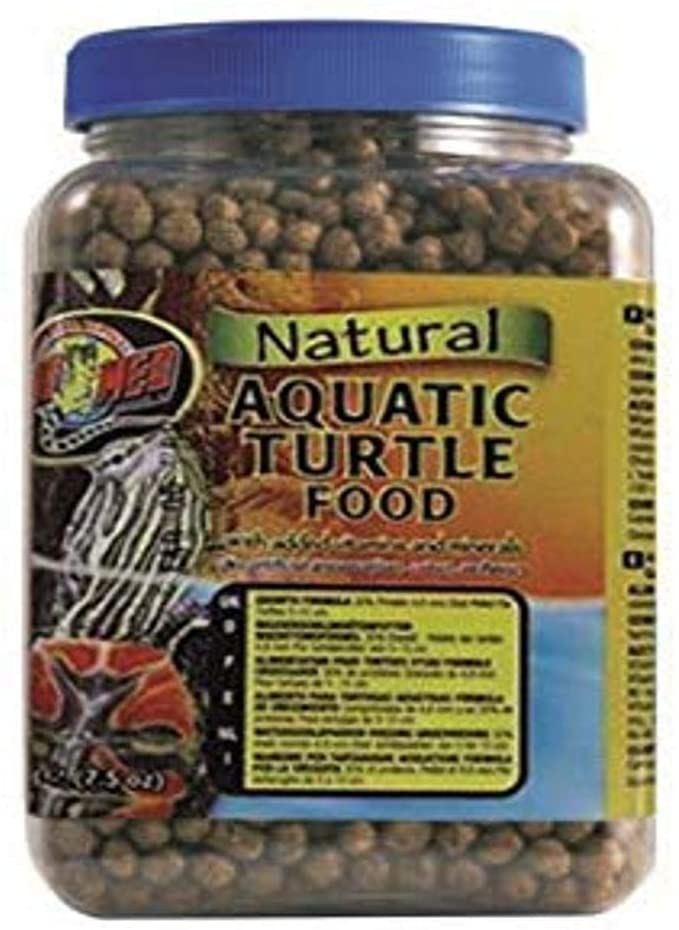  Zoo Med Alimento de tortuga acuática, fórmula de crecimiento, 212 g 