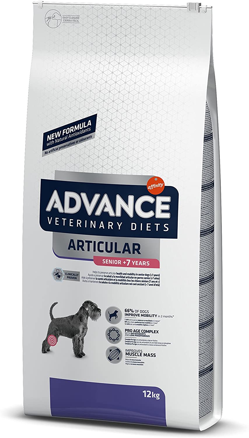  Advance Articular Care Senior Pienso para Perros, Mayores de 7 años, 12 kg 