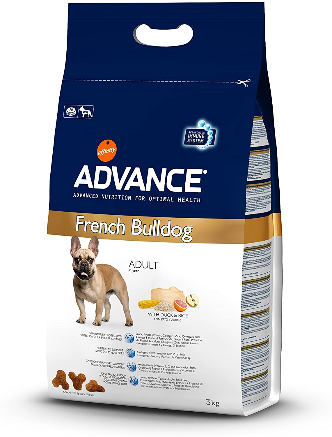  Advance French Bulldog Perro Forro 