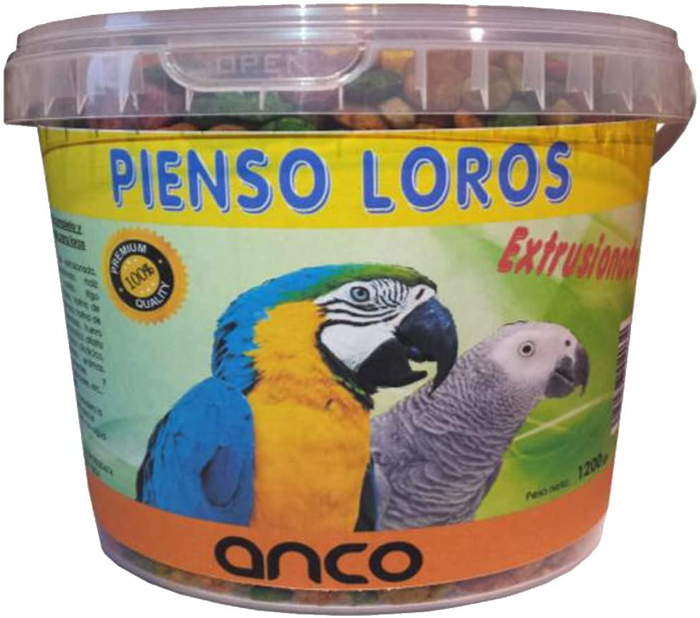  ANCO Pienso para Loros, Extursionado, (500 gr) 