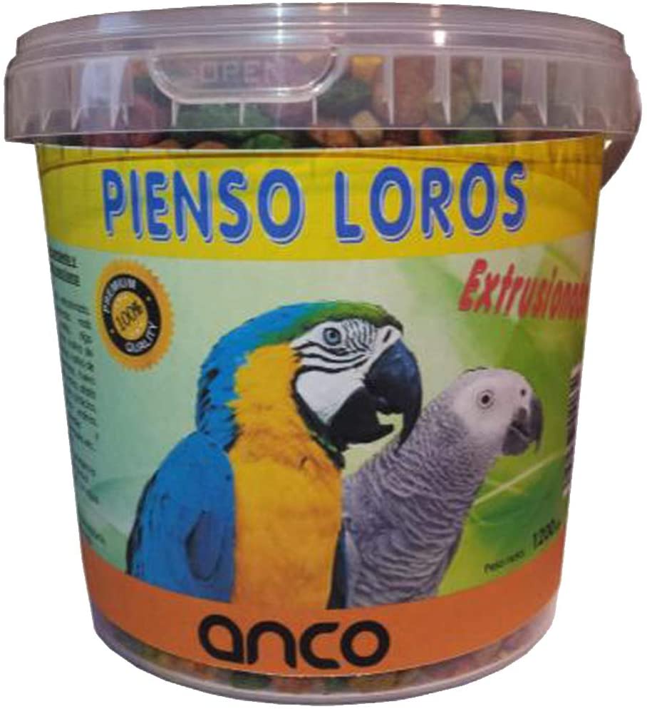  ANCO Pienso para Loros, Extursionado, (500 gr) 