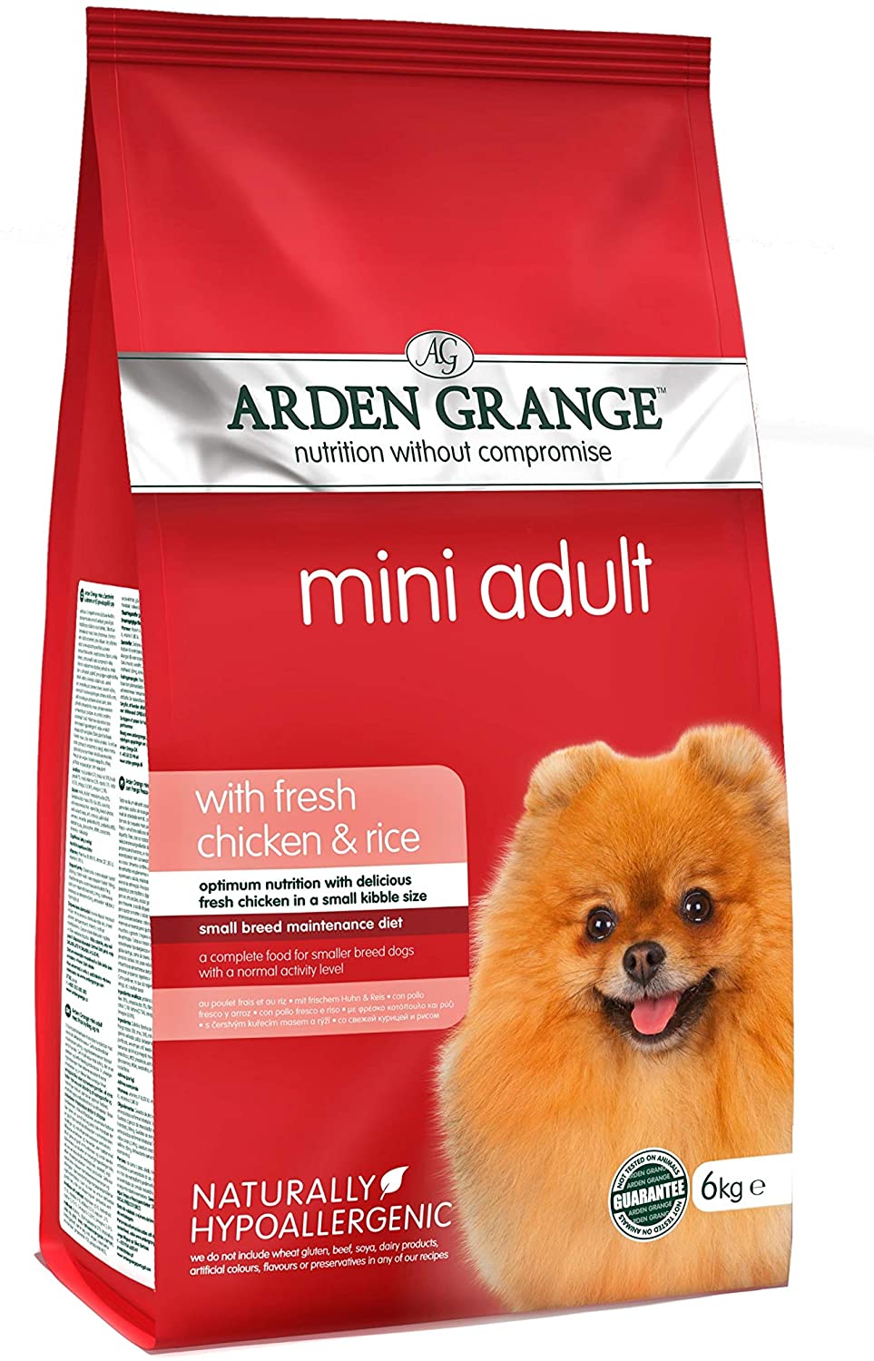  Arden Grange Mini Pollo y arroz para Adultos 