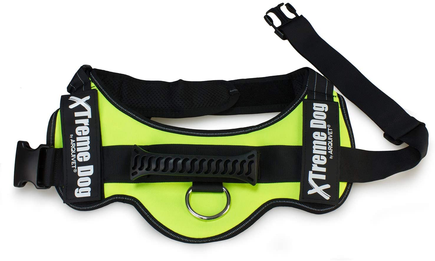  Arquivet 17720 Arnés Xtreme Dog, Verde Neón, XL (80-110 cm) 