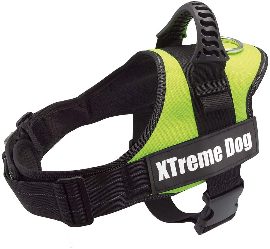  Arquivet 17720 Arnés Xtreme Dog, Verde Neón, XL (80-110 cm) 