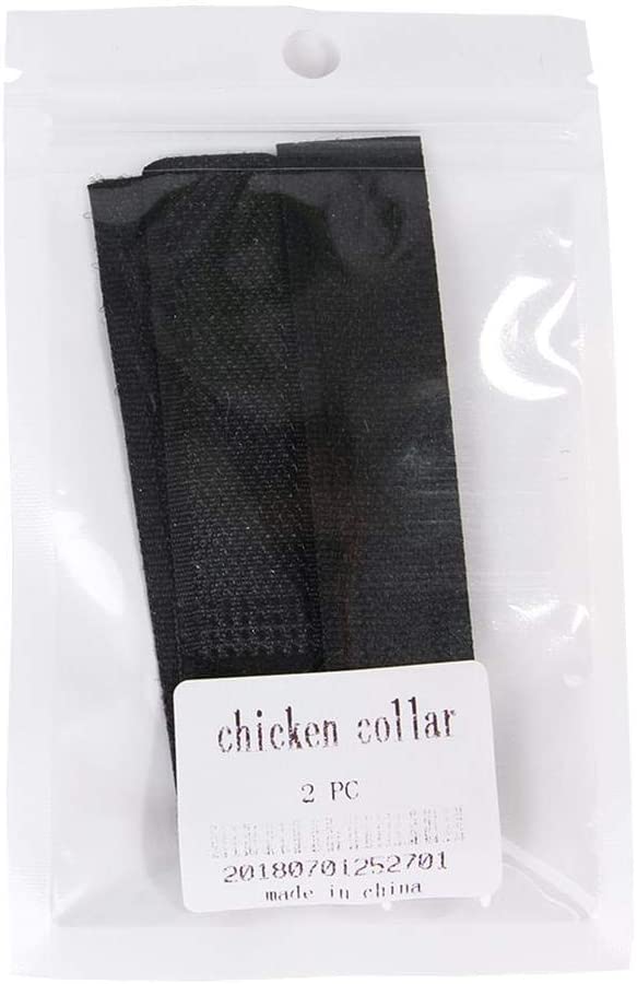  awhao-123 10 Piezas de Collar de Pollo Anti-Gancho, Banda para el Cuello sin Ruido, Evita eficazmente Que los Pollos griten y afecta al Descanso de Las Personas Dependable 