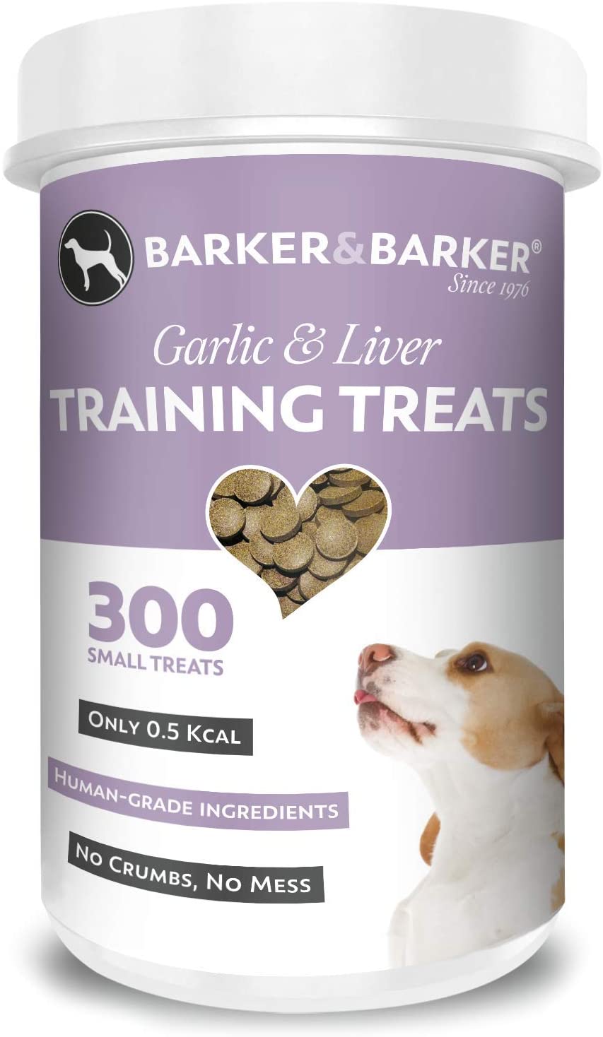  Barker and Barker - Golosinas de Entrenamiento para Perros Bajos en Grasa y ajos 