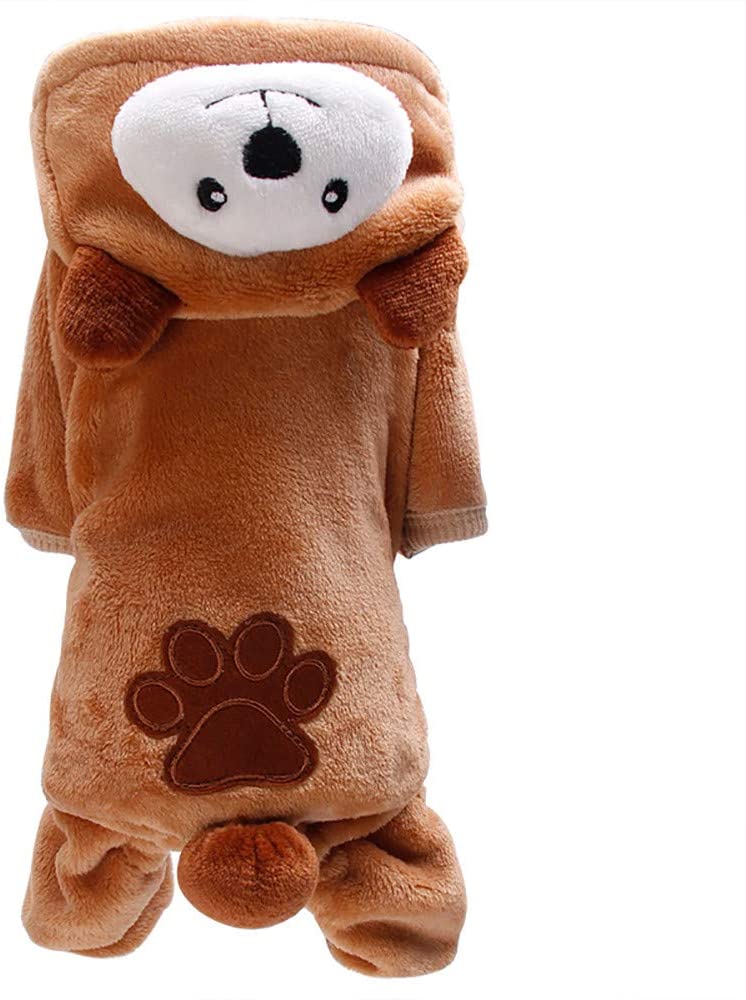  BBsmile Ropa de Perro para Perros pequeños Invierno Cachorro Chihuahua Mascota Perro Abrigo Chaqueta Caliente Ropa de Perros 