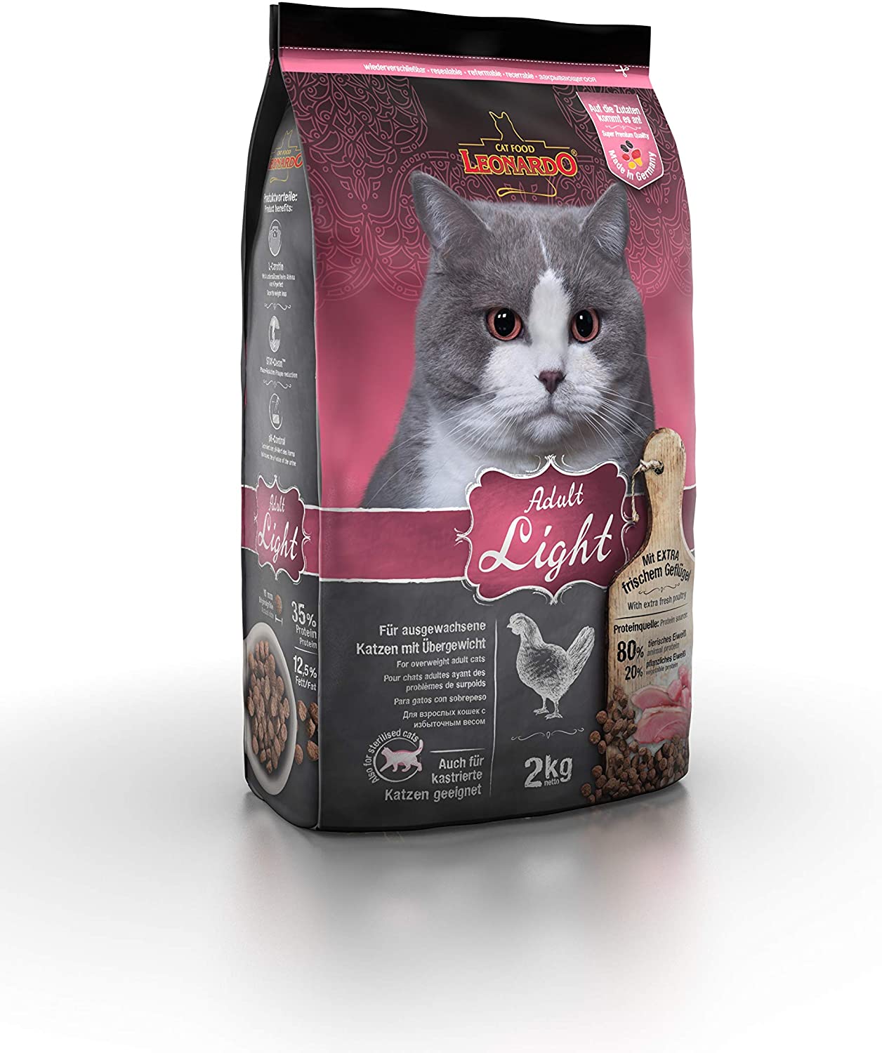  Belcando Leonardo Feline Adult Light 2Kg 2000 g 