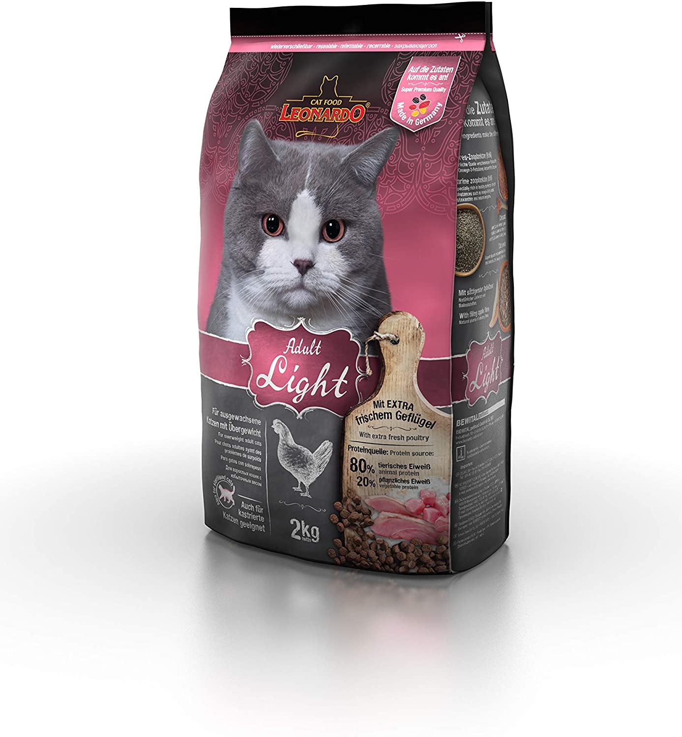  Belcando Leonardo Feline Adult Light 2Kg 2000 g 