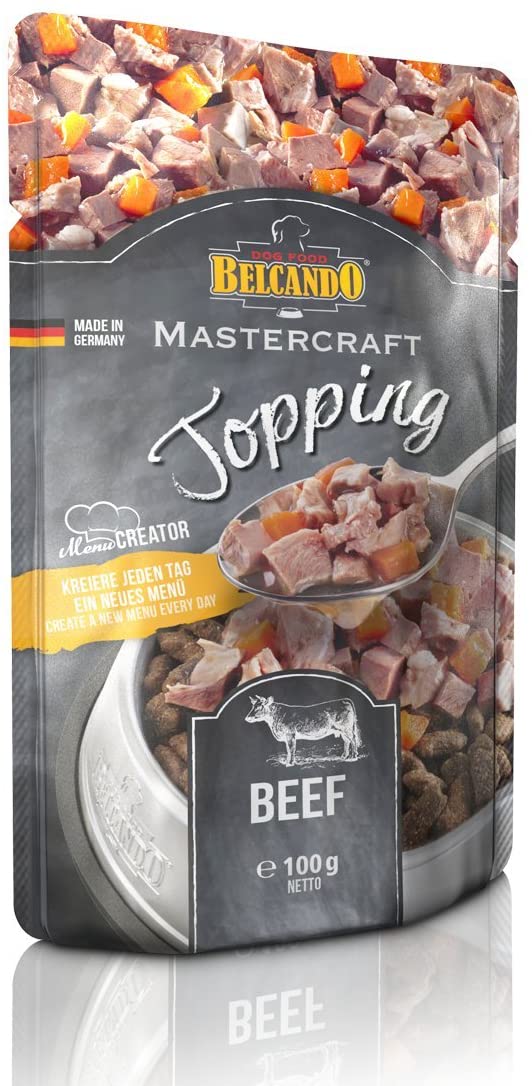  Belcando Mastercraft Canine Topping Ternera Caja 12X100Gr 1200 g 