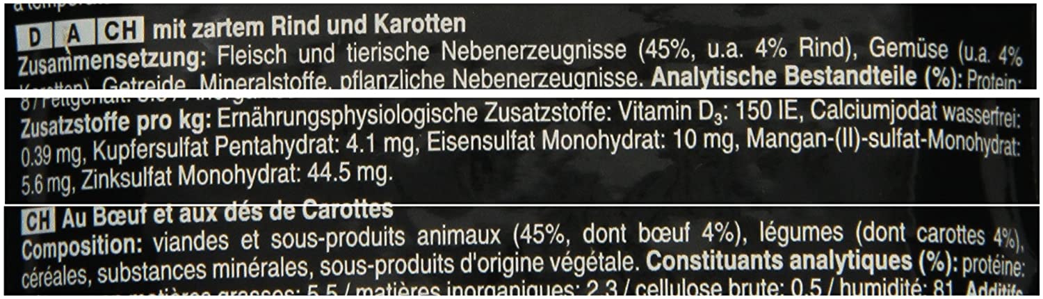  Bolsitas para Perros Delicias en Salsa de Buey y Zanahorias - [Pack de 24] 