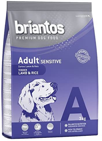  Briantos Adulto Sensitive Lamb&Rice. Una comida saludable y saludable para su perro 