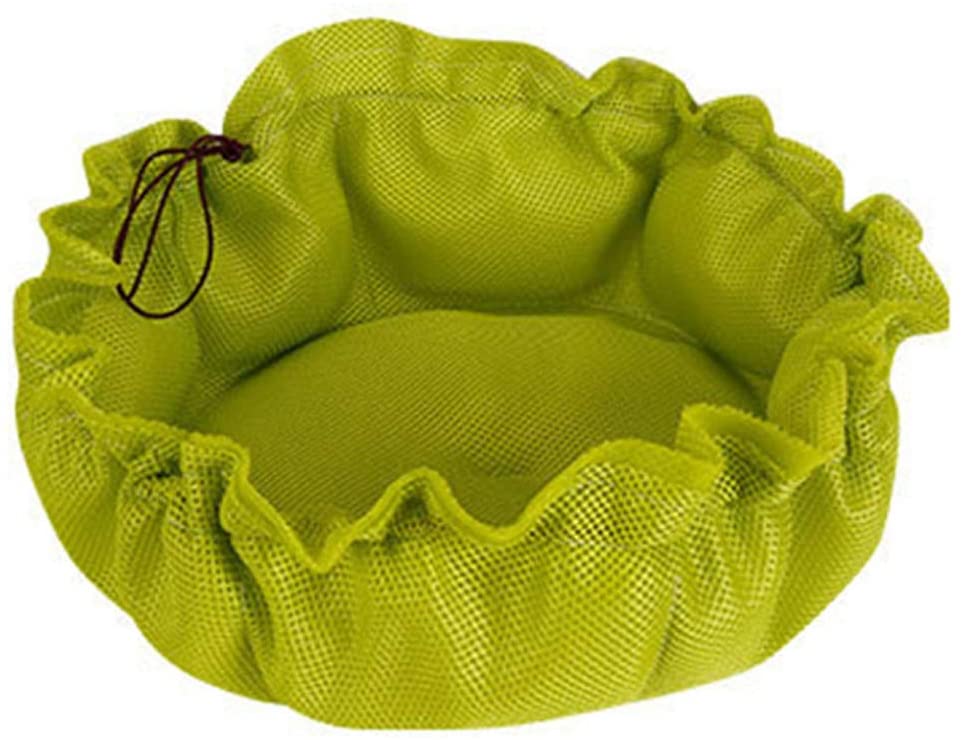  Cama para Perros pequeños Material de Malla Cálido Suave Robusto Portátil Doble Uso Cachorro Sofá Cojín Estera Manta 