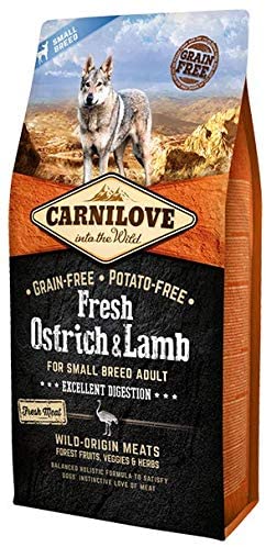  Carnilove Canine Adult Small Fresh Avestruz Cordero 1,5Kg 1500 g 