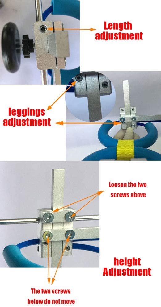  Carrito para perros, adecuado para la práctica de mascotas, rehabilitación, incapacidad de extremidades, caminar, perro pequeño grande, ajustable, 4 rondas, 2 rondas, 2 kg (4.4 lbs) - 50 kg (110 lbs), 