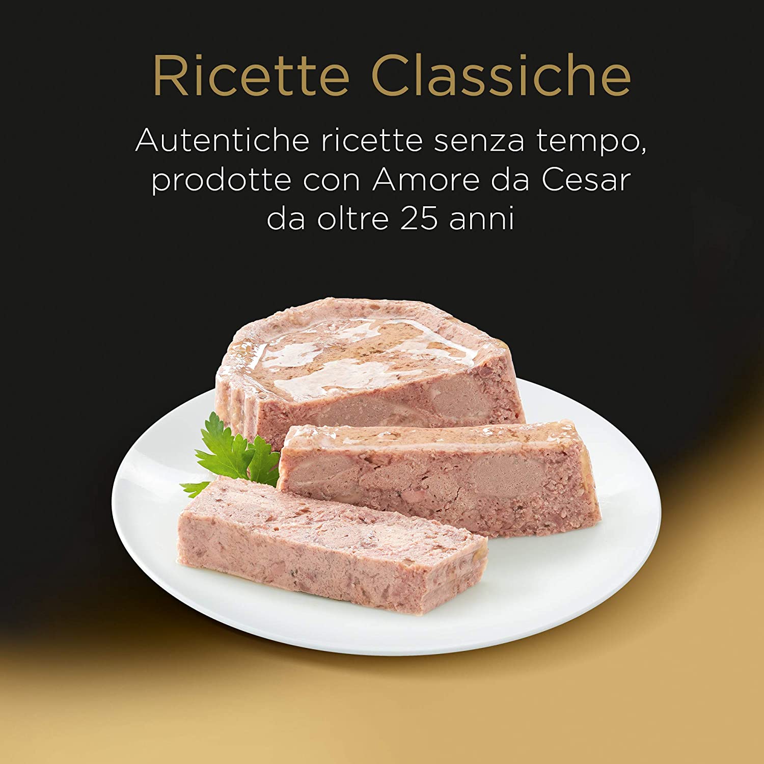  Cesar - Juego de 84 bandejas, 14 bandejas para Sabor: Pollo, arroz, Verduras, Carne de arroz, Pescado, arroz, Verduras, Ternera y Pollo, Carne de Vacuno y Zanahoria y Carne y Pollo, 12,2 kg 