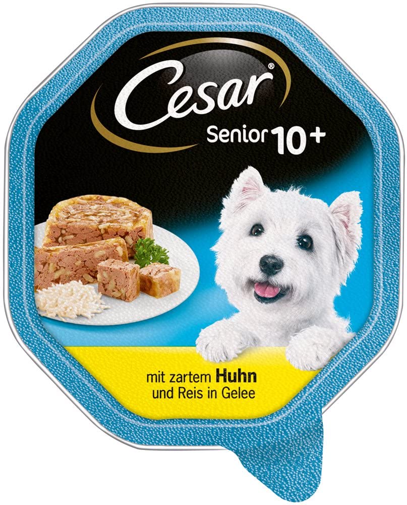  Cesar Perros Forro húmedo Forro con pollo y arroz (7x2x150 gr) 