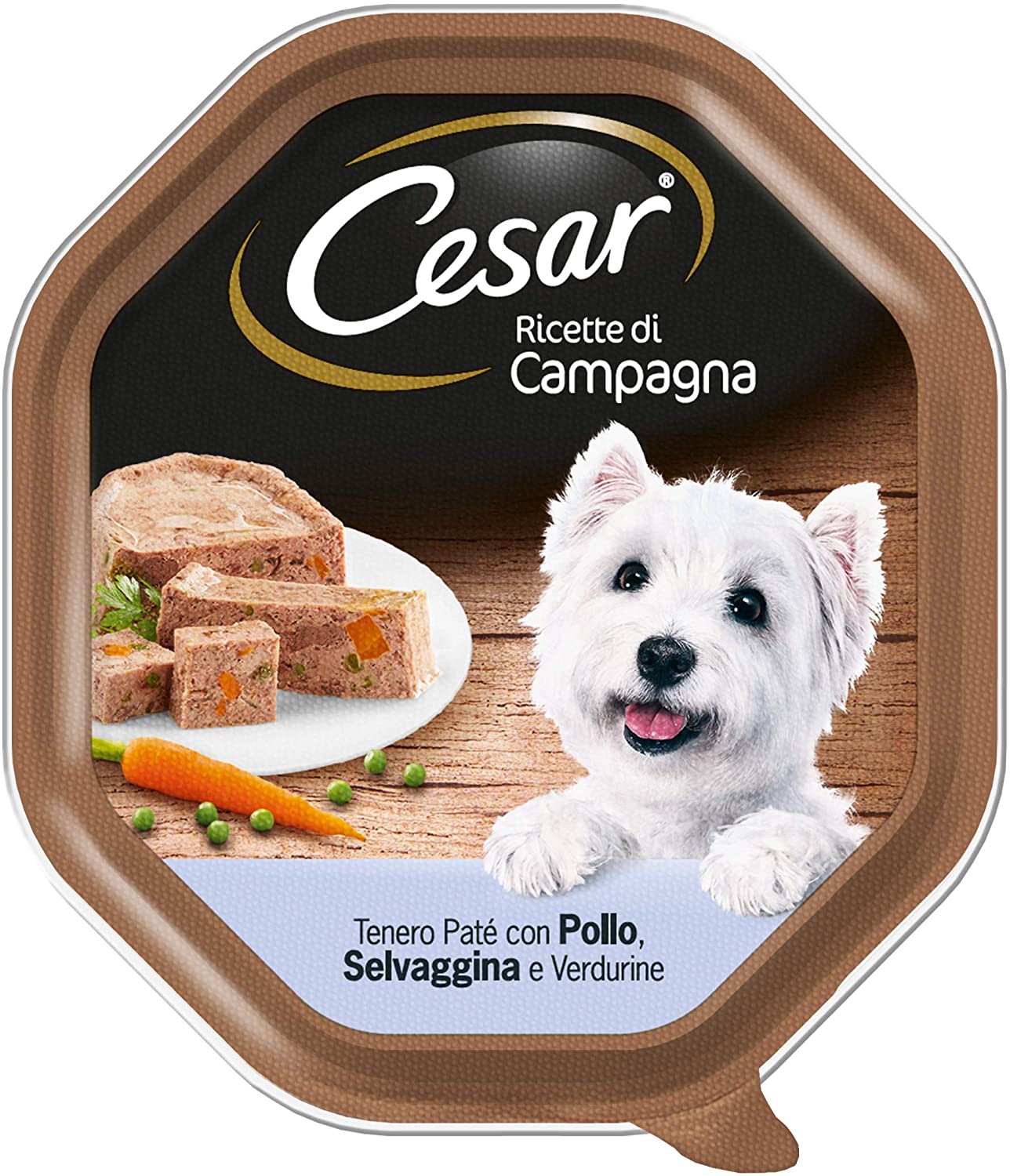  Cesar Recetas de tierno ybr125 y Pollo, Caza Y verdurine – Paquete de 14 Unidades 