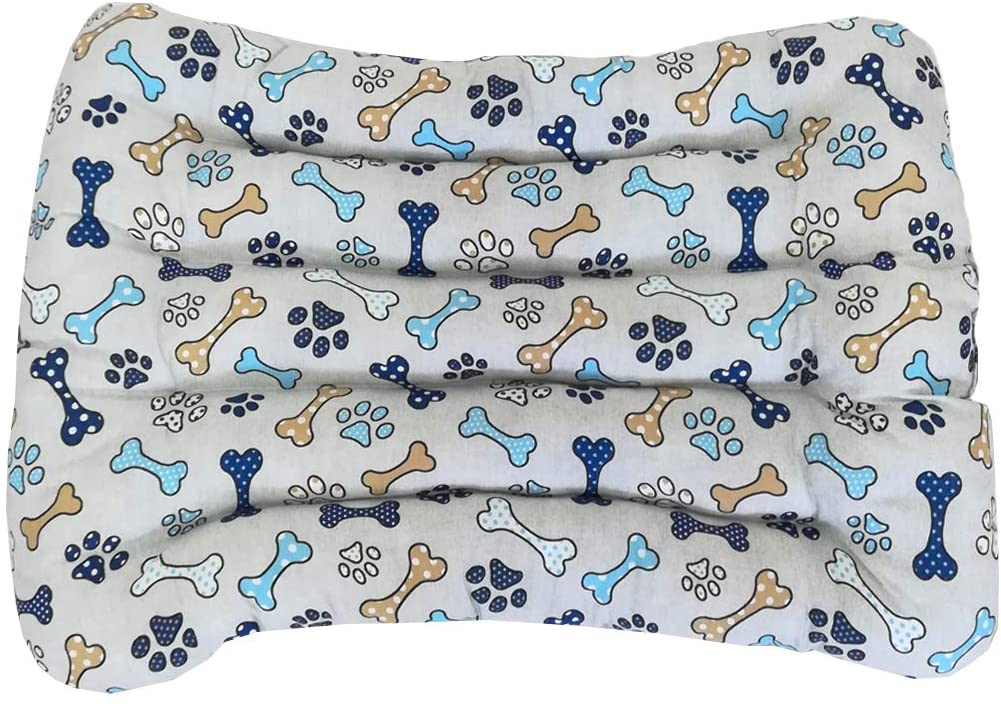  Cisne 2013, S.L. Precio REBAJADO! Cama para Perro y Gato Huesos Azules B 75 * 55cm. 