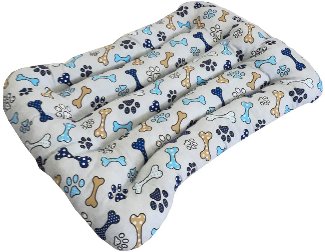  Cisne 2013, S.L. Precio REBAJADO! Cama para Perro y Gato Huesos Azules B 75 * 55cm. 