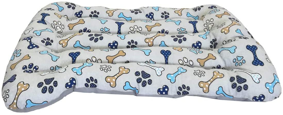  Cisne 2013, S.L. Precio REBAJADO! Cama para Perro y Gato Huesos Azules B 75 * 55cm. 