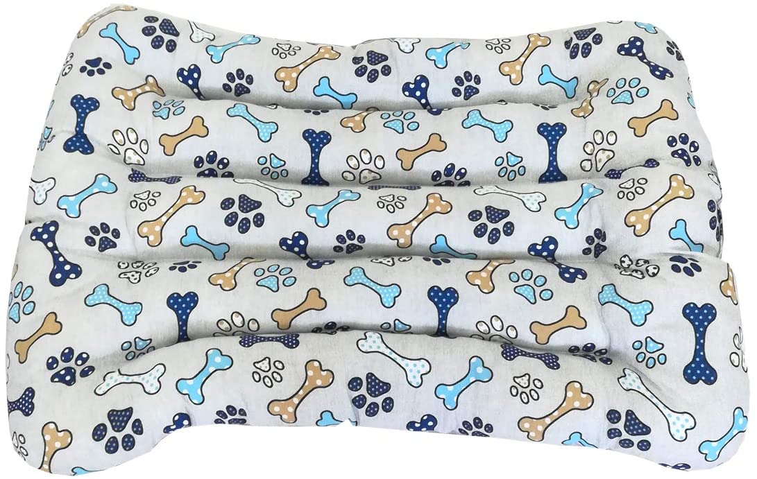  Cisne 2013, S.L. Precio REBAJADO! Cama para Perro y Gato Huesos Azules B 75 * 55cm. 