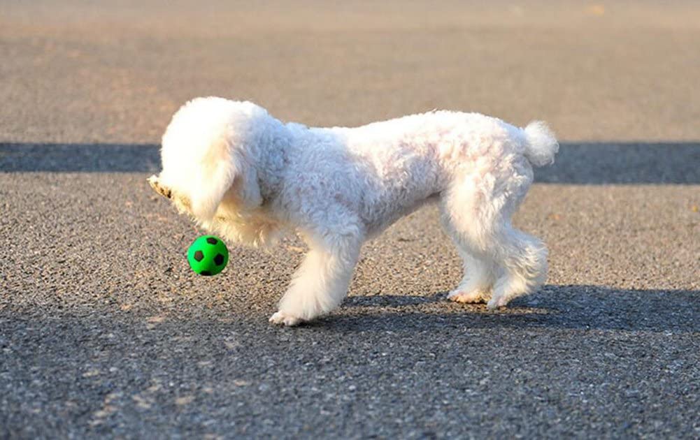  Da.Wa Pelota de Juguete para Mascotas Perros Gatos Los Colores Fluorescentes Color Aleatorio 