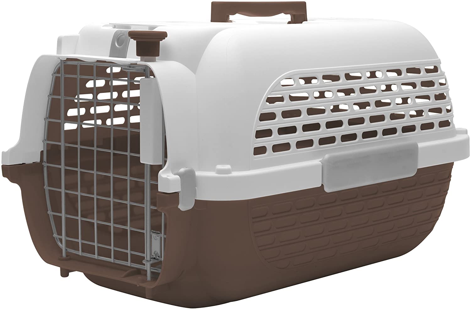  Dogit Transportín para Perros, Talla Extra-Grande, Marrón/Blanco, 66 x 45 x 43 cm 