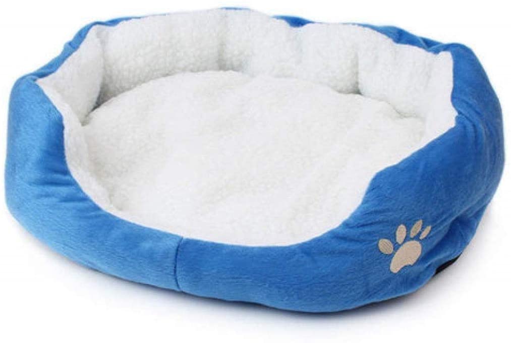  Donad Alfombrilla para Perro Suave Cómodo Oval Lavable Perros Gatos Almohadilla para la Cama Colchón Manta Cachorros Productos de Origen Animal Suministros 